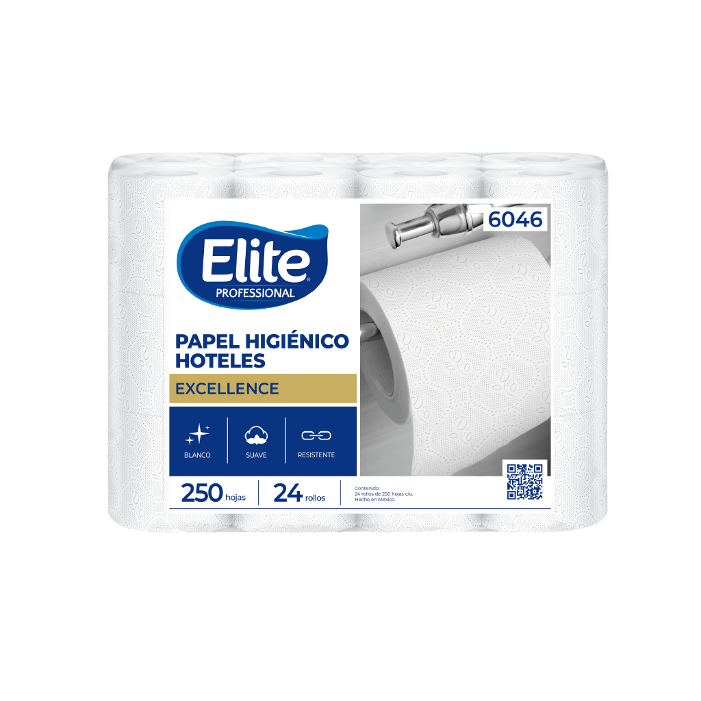 Papel Higiénico Tradicional Excellence 250 hojas